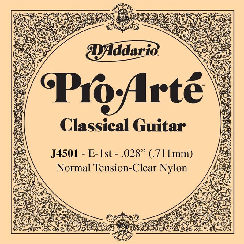 D'Addario E-1 J-4501 Pro Arte` Normal