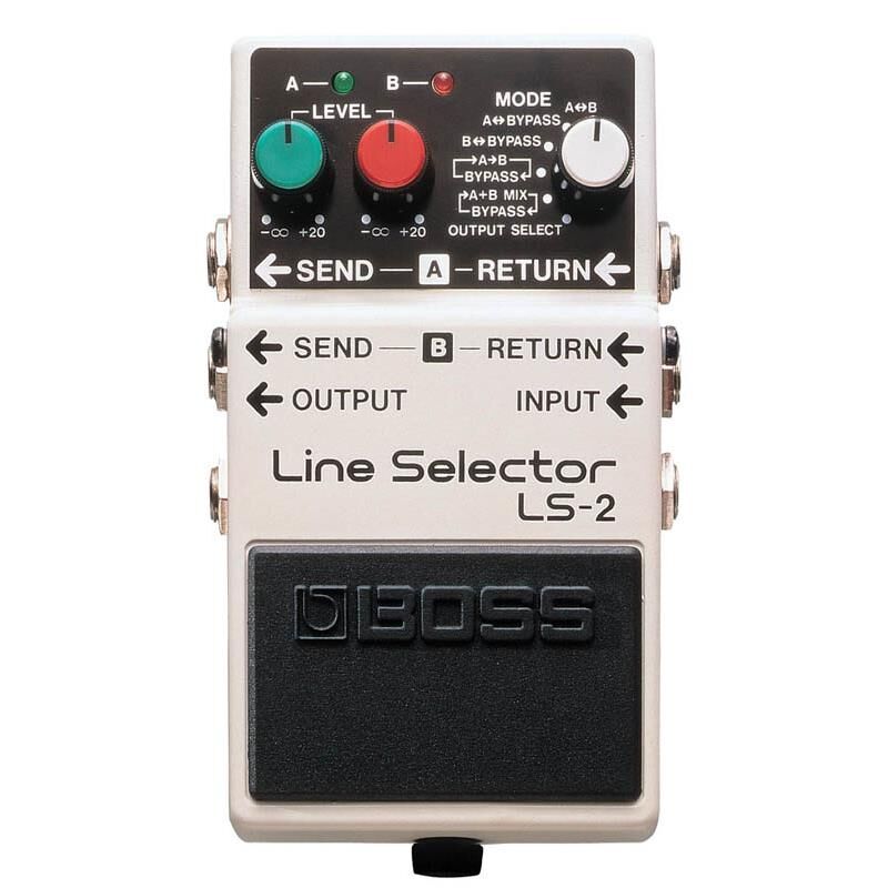 Boss Ls-2 Line Selector-Pedal