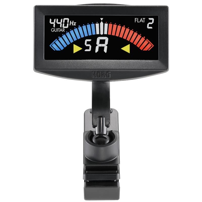 Korg Aw-4g-Bk Pitchcrow Clip-On Tuner