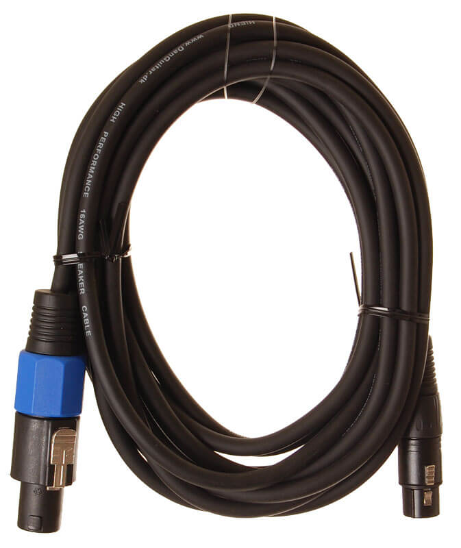 36 HiEnd  speakon-til-XLR-kabel  5 meter