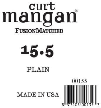 119 Curt Mangan 155 løs plain-steel gitarstreng .0155