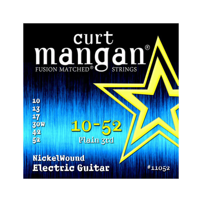 119 Curt Mangan 11052 Nickel Wound el-gitarstrenger 010-052
