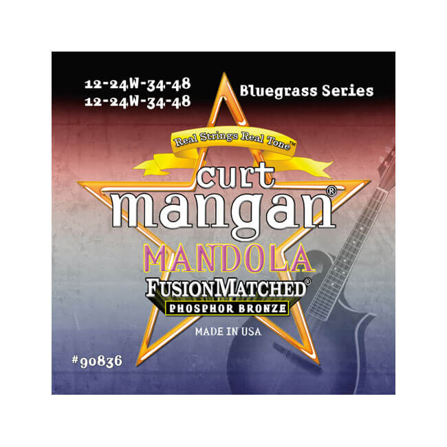 119 Curt Mangan 90836 Phosphor Bronze mandola-strenger 012-044