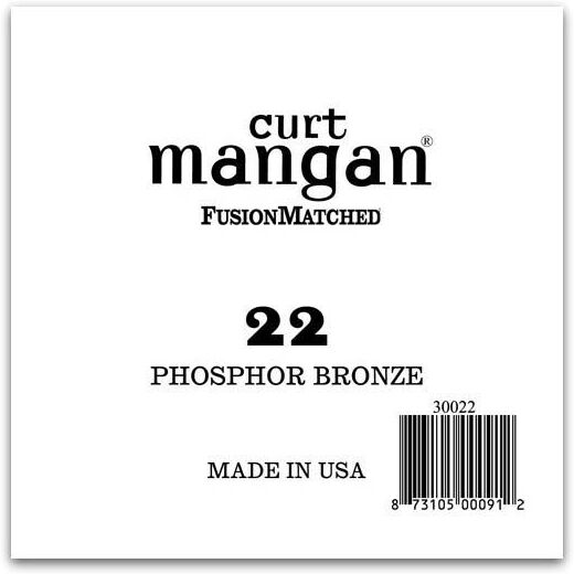 Curt Mangan 30022 løs phosphor bronze gitarstreng .022