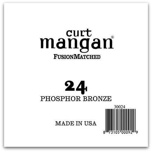 Curt Mangan 30024 løs phosphor bronze gitarstreng .024