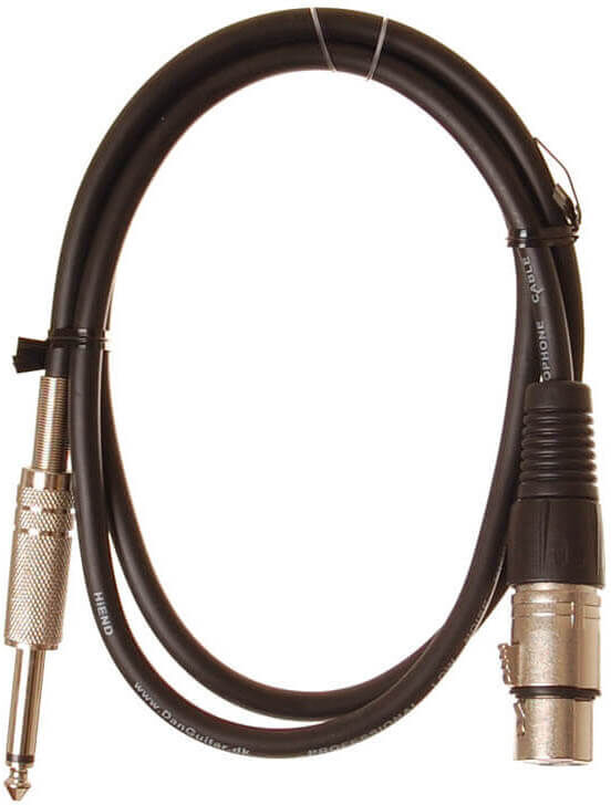 36 HiEnd  XLR-til-jack-kabel  1 meter