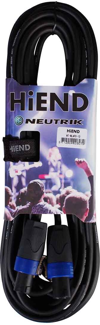 Neutrik HiEnd with Neutrik  speakon-til-speakon-kabel  10 meter