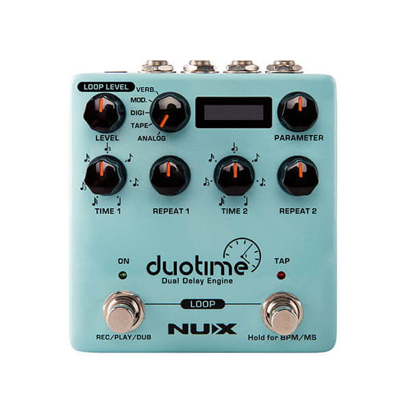 Nux NDD-6 Duotime effektpedal for gitar