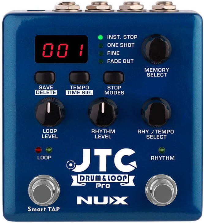 Nux NDL-5 JTC Drum & Loop PRO gitar-pedal