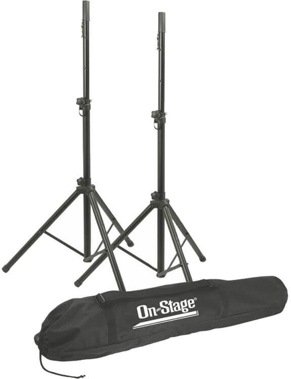 57 On-Stage-Stands SSP7900 høyttalerstativ-sett med bag