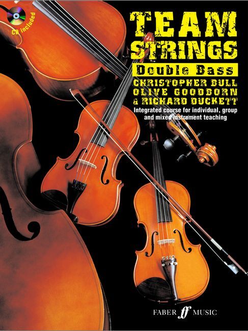 1 Team Strings: Double Bass With CD lærebok