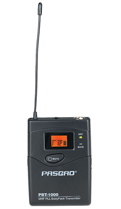 59 Pasgao PBT-1000 (584-607 MHz) trådløs lommesender