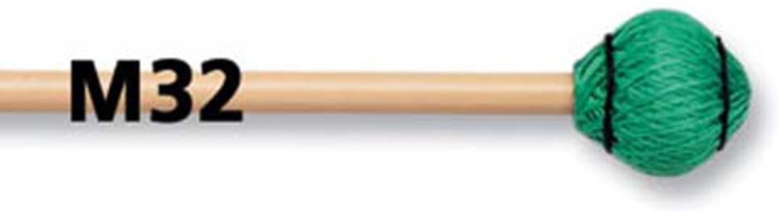 Vic Firth M-32 Vib./ Mar.Køller Sign. T.Gibbs Rattan. Med-H