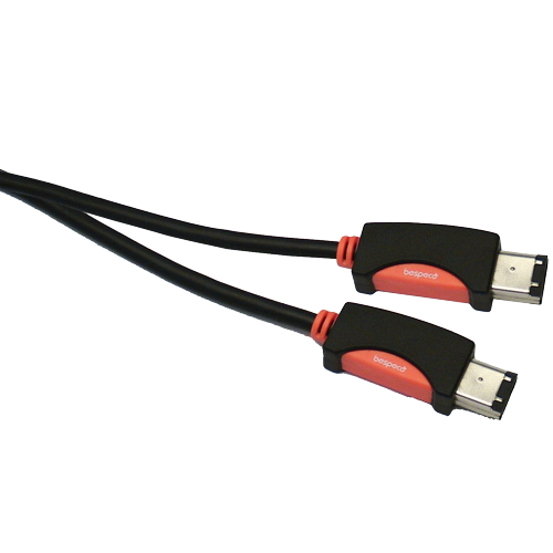 Bespeco SLF6900 - IEEE 1394 Firewire kabel 6 pin - 6 pin 9m