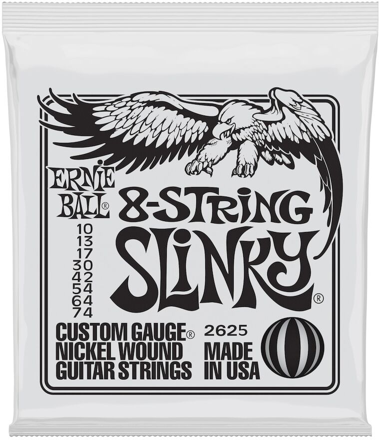 Ernie Ball EB-2625 8-string Slinky 10-74