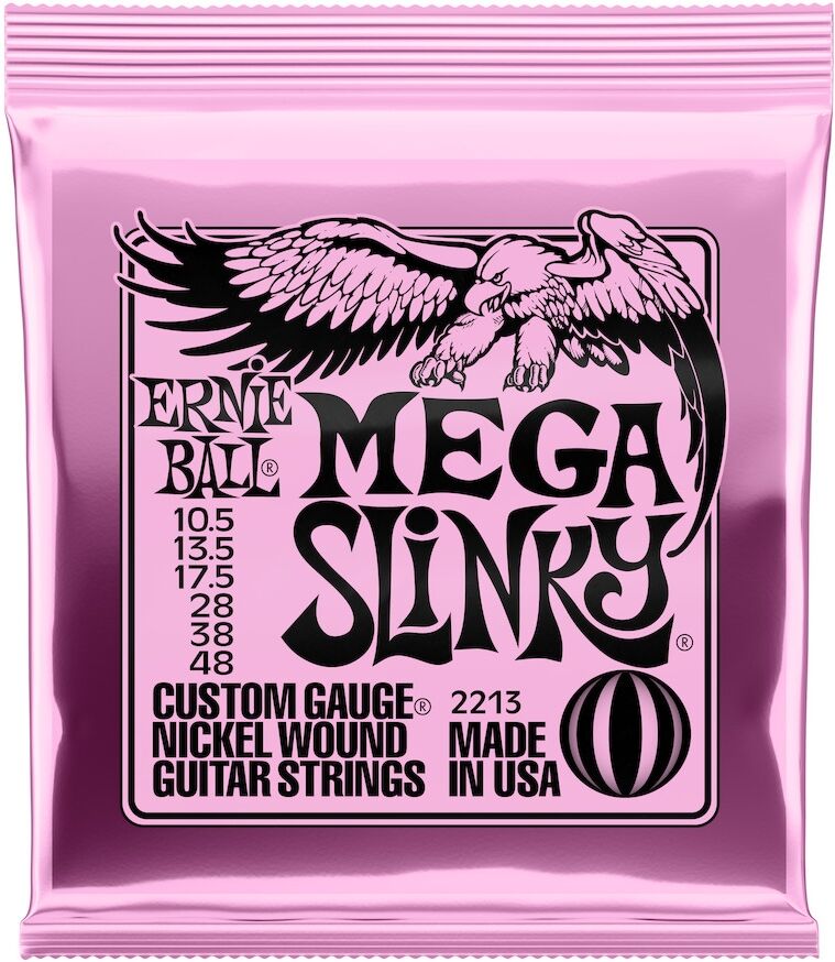 Ernie Ball EB-2213 Mega Slinky Nickel 10.5 - 48