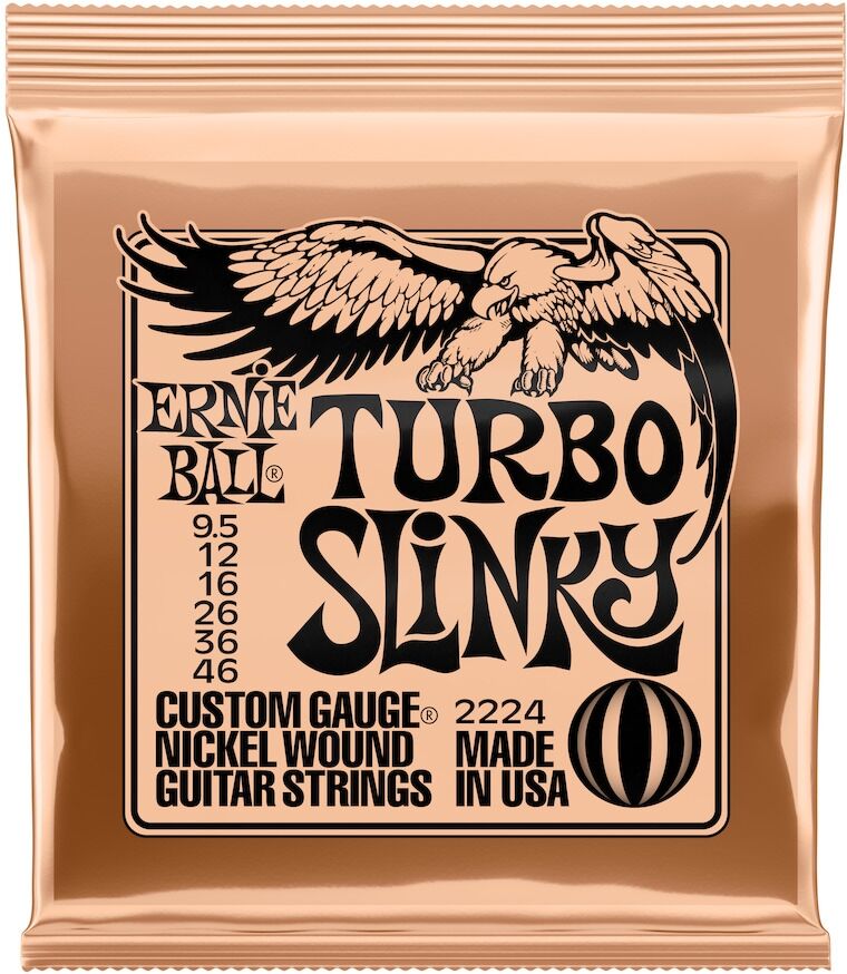 Ernie Ball EB-2224 - Turbo Slinky 9.5 - 46