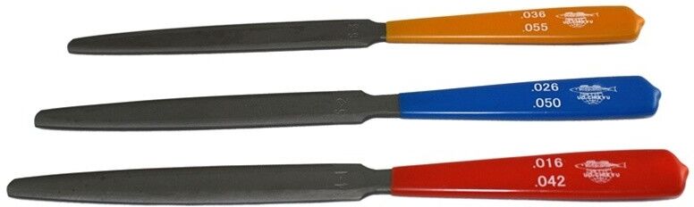 ALLPARTS LT-1025-000 Nut Slotting File Set