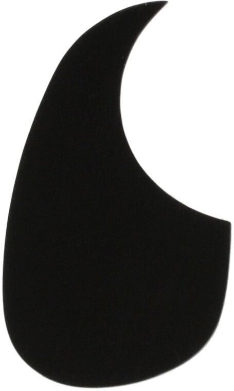 ALLPARTS PG-0090-L23 Left-handed Black Acoustic Pickguard