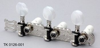 ALLPARTS TK-0126-001 Nickel Classical Tuning Tuner Set