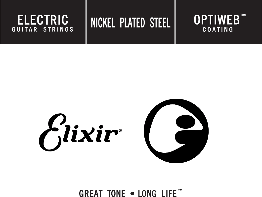 Elixir 16252 Optiweb Nickel Plated Electric - Wound single string .052