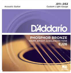 D'Addario EJ26 - Phos.Bronze (011-052)