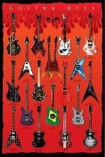 Guitar "Hell" - Plakat 40