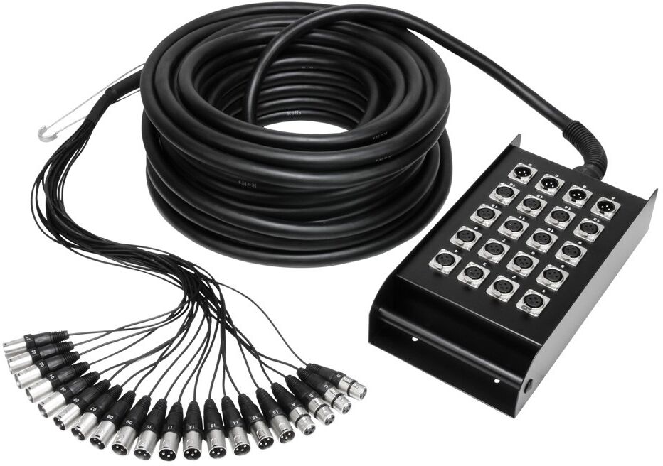 Adam Hall K20C30 Multikabel med stagebox 16/4 30 m