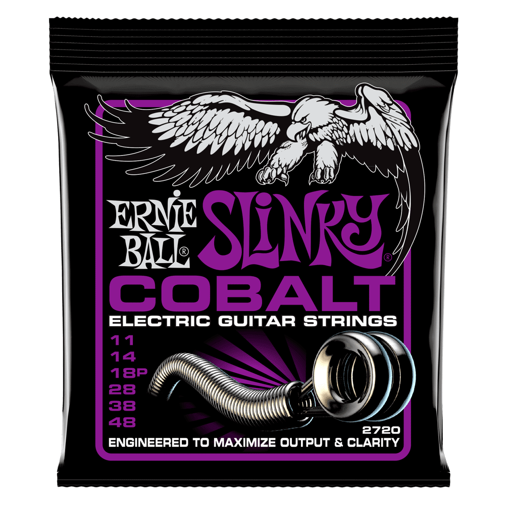 Ernie Ball EB-2720 Cobalt Electric Power Slinky 0.11-0.48