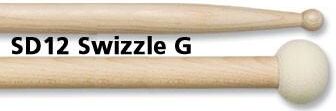 Vic Firth SD-12 American Custom Swizzle G - Kombinert stikke/kølle