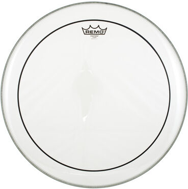 Remo 18"" Pinstripe Tomfell transparent