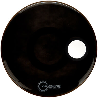 Aquarian 22"" Regulator Black Bass Drum