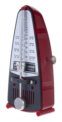 Wittner Metronome Piccolo Metronom 834 weinrot