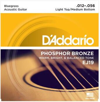 Daddario EJ19 Roundwound Strings Set