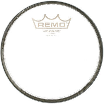 Remo 24"" Ambassador Clear Bass Drum