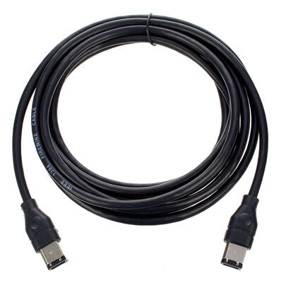 pro snake Firewire Cable 6 Pin 1,8m