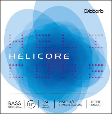 Daddario H610-3/4L Helicore Bass 3/4