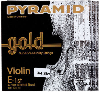 Pyramid Gold Violin Strings 3/4