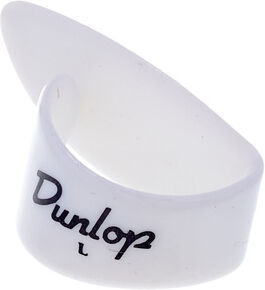 Dunlop Daumen Ring Kunststoff weiß