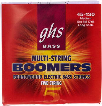 GHS 3045 5M DYB Boomers Saiten für E-Bass