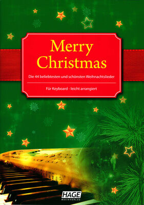 Hage Musikverlag Merry Christmas Keyboard