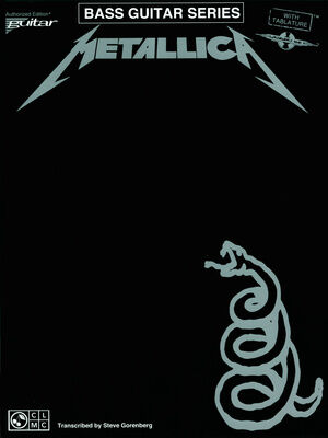 Cherry Lane Music Company Metallica Black Album (Bass)