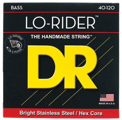 DR Strings Lo Rider LH5-40 Stainless