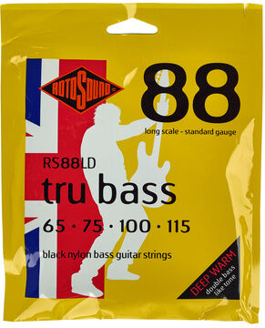 Rotosound RS88LD Black Nylon