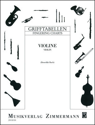 Zimmermann Verlag Grifftabelle Violine