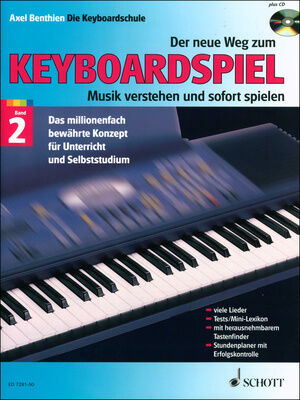 Schott Der Neue Weg Zum Keyboard 2+CD