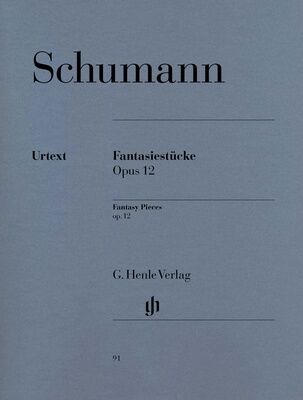 Henle Verlag Schumann Fantasiestücke op. 12