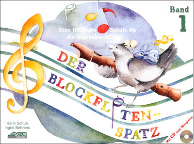 Schuh Verlag Der Blockflötenspatz Bd.1 CD