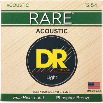 DR Strings Rare Acoustic RPM-12