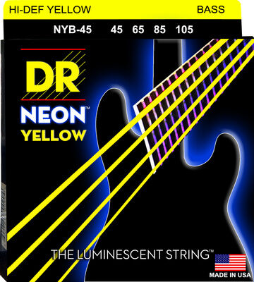 DR Strings Neon Yellow NYB-45